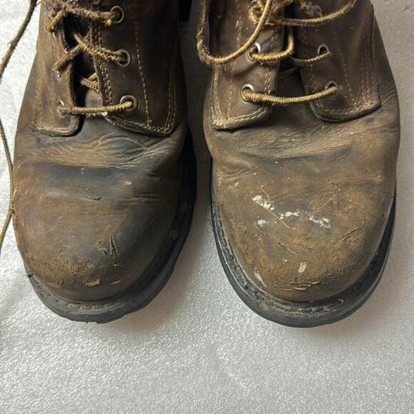 Carhartt Work Boots ASTM F2413-18  US Men’s 10 Paint Distressed broken in comfy main image 13